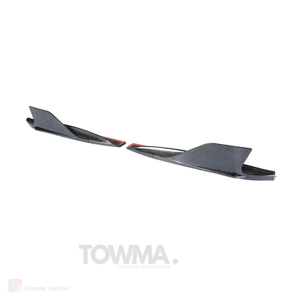Audi R8 V10 Carbon side skirt splitter - #towmaperformanceparts#