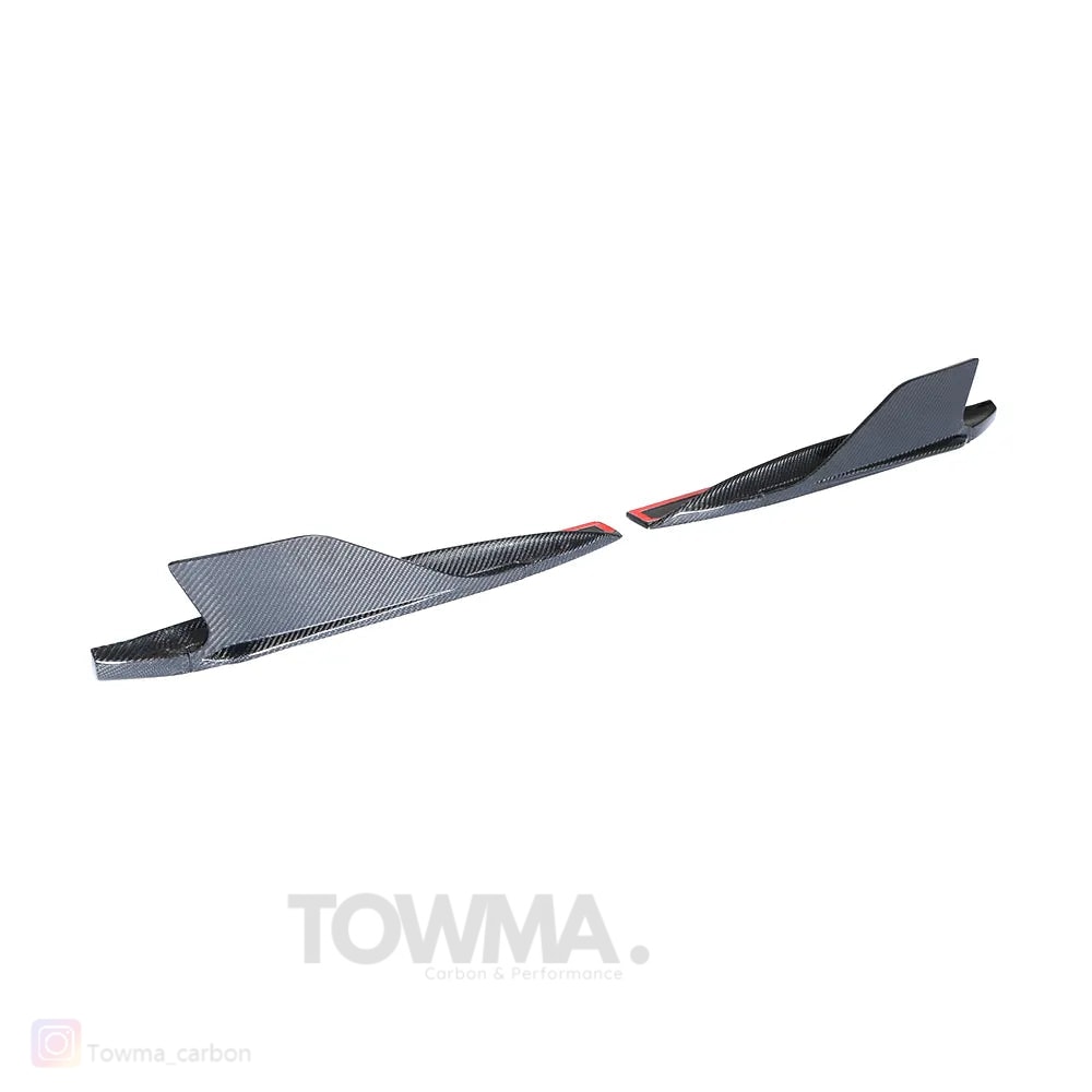 Audi R8 V10 Carbon side skirt splitter - #towmaperformanceparts#