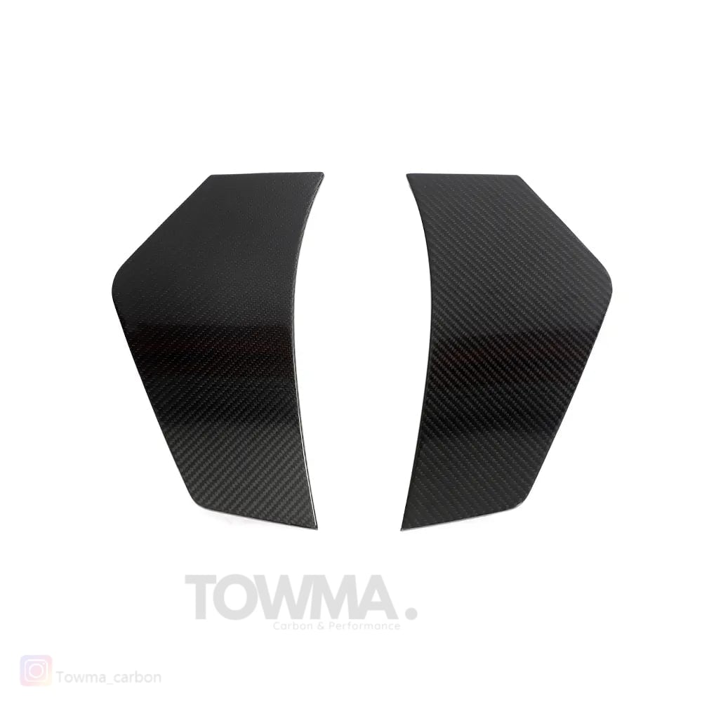 Audi R8 V10 Facelift Carbon achterbumper trims - #towmaperformanceparts#