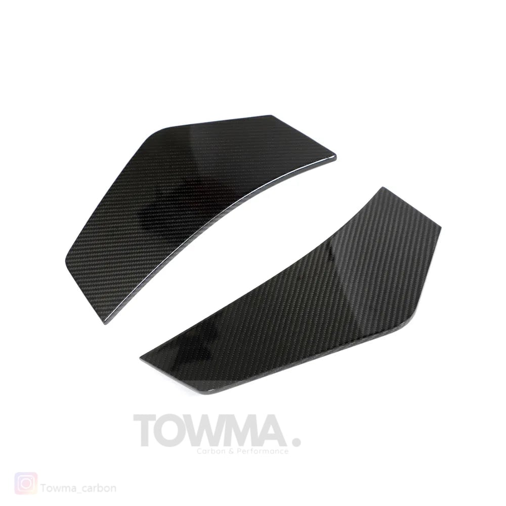 Audi R8 V10 Facelift Carbon achterbumper trims - #towmaperformanceparts#