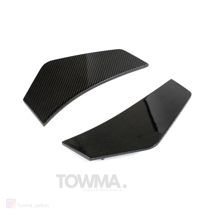 Audi R8 V10 Facelift Carbon achterbumper trims - #towmaperformanceparts#