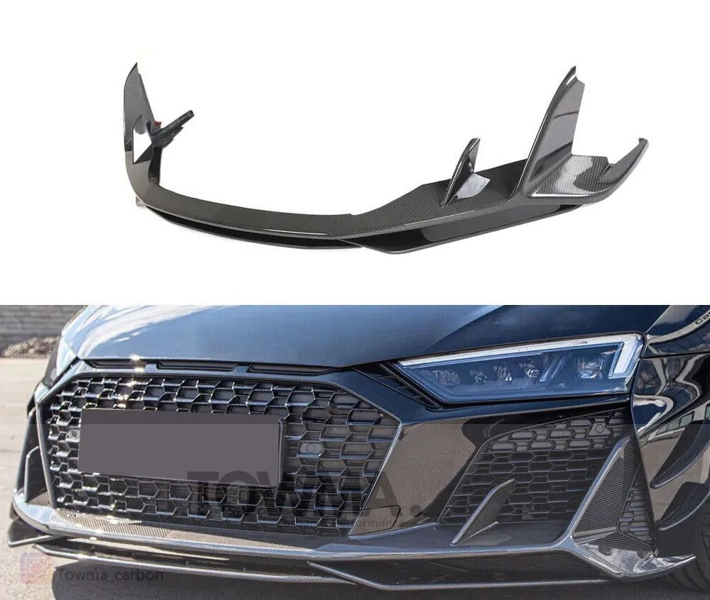 Audi R8 V10 Facelift carbon voorlip - #towmaperformanceparts#