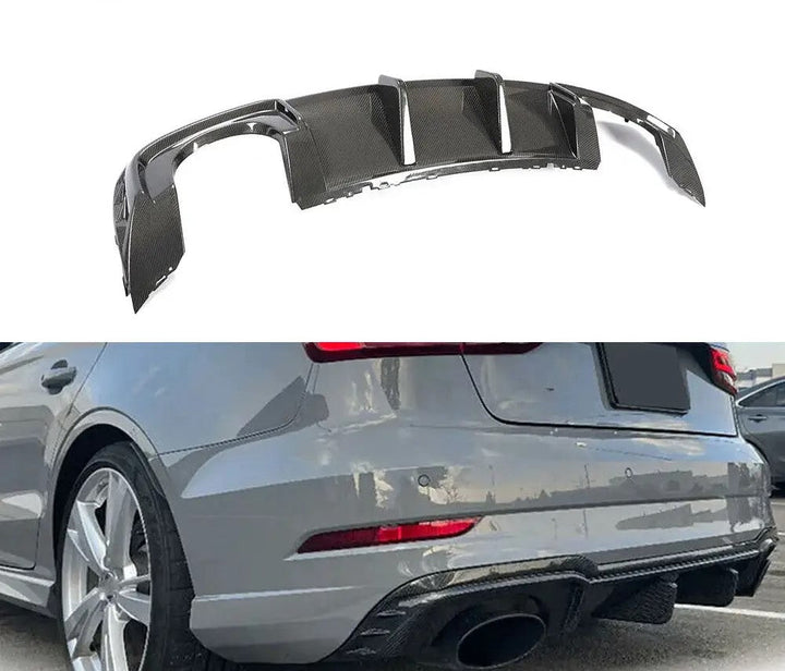Audi RS3 Carbon diffuser - #towmaperformanceparts#