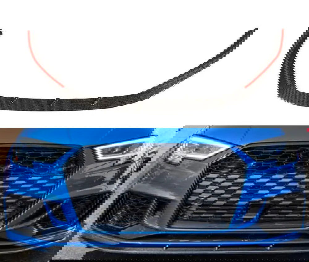 Audi RS3 Carbon voorlip - #towmaperformanceparts#