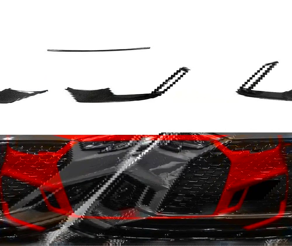 Audi RS3 Carbon voorlip splitter - #towmaperformanceparts#