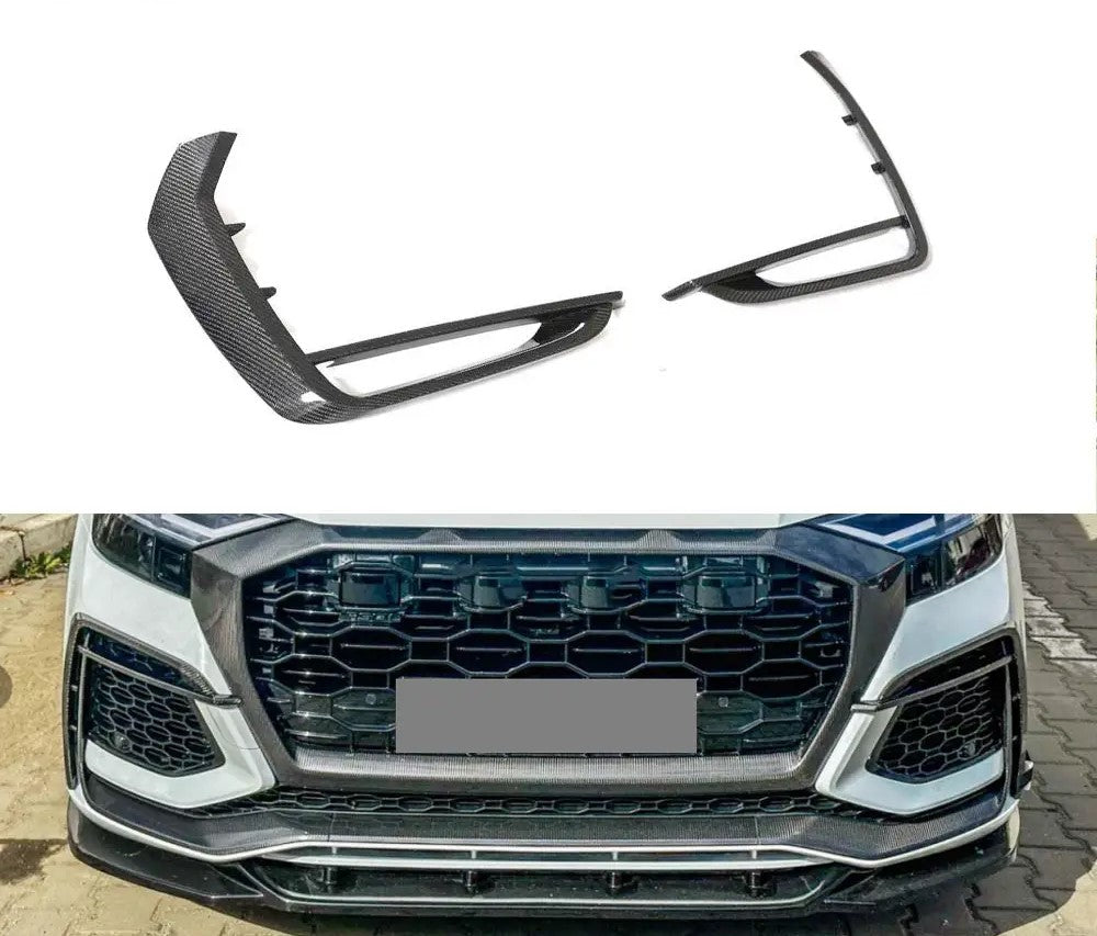 Audi RSQ8 Carbon voorbumper trims - #towmaperformanceparts#