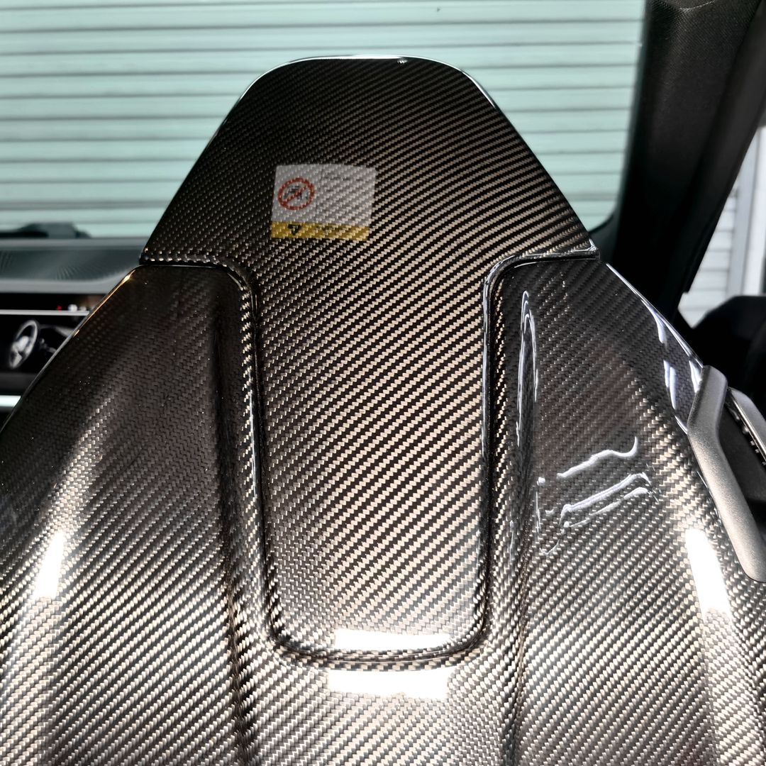 BMW G80/G81/G82/G83/F91/F92/F93/F97/F98/G42 Prepreg Carbon Seat Back Cover