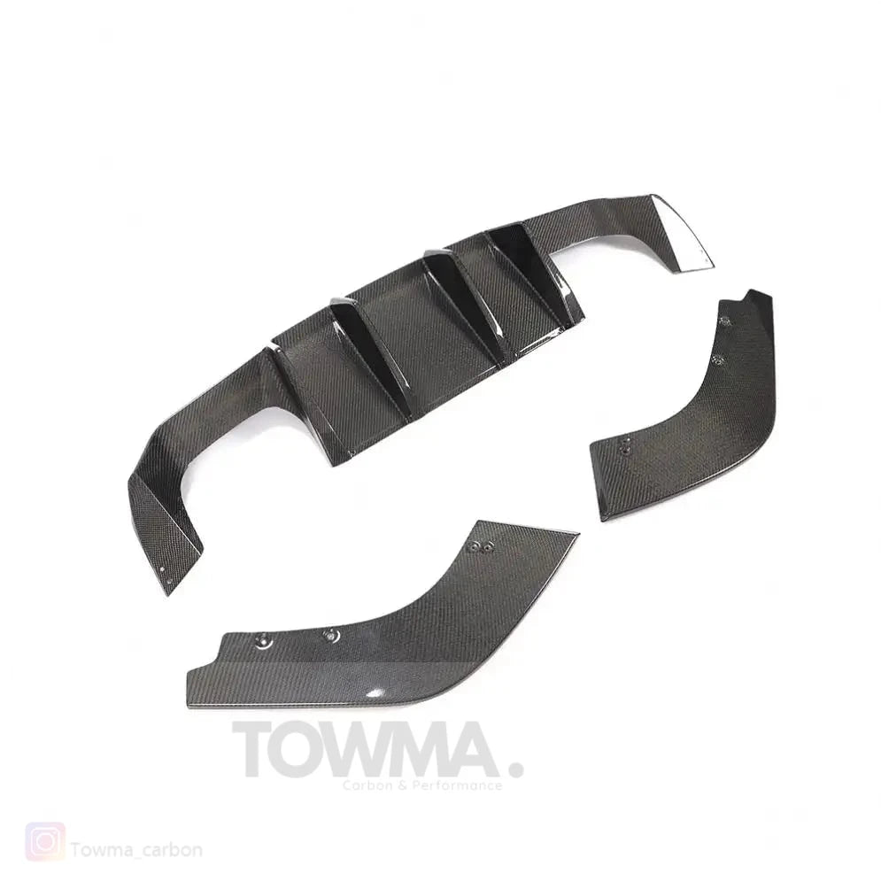BMW M2 F87 Carbon diffuser - #towmaperformanceparts#