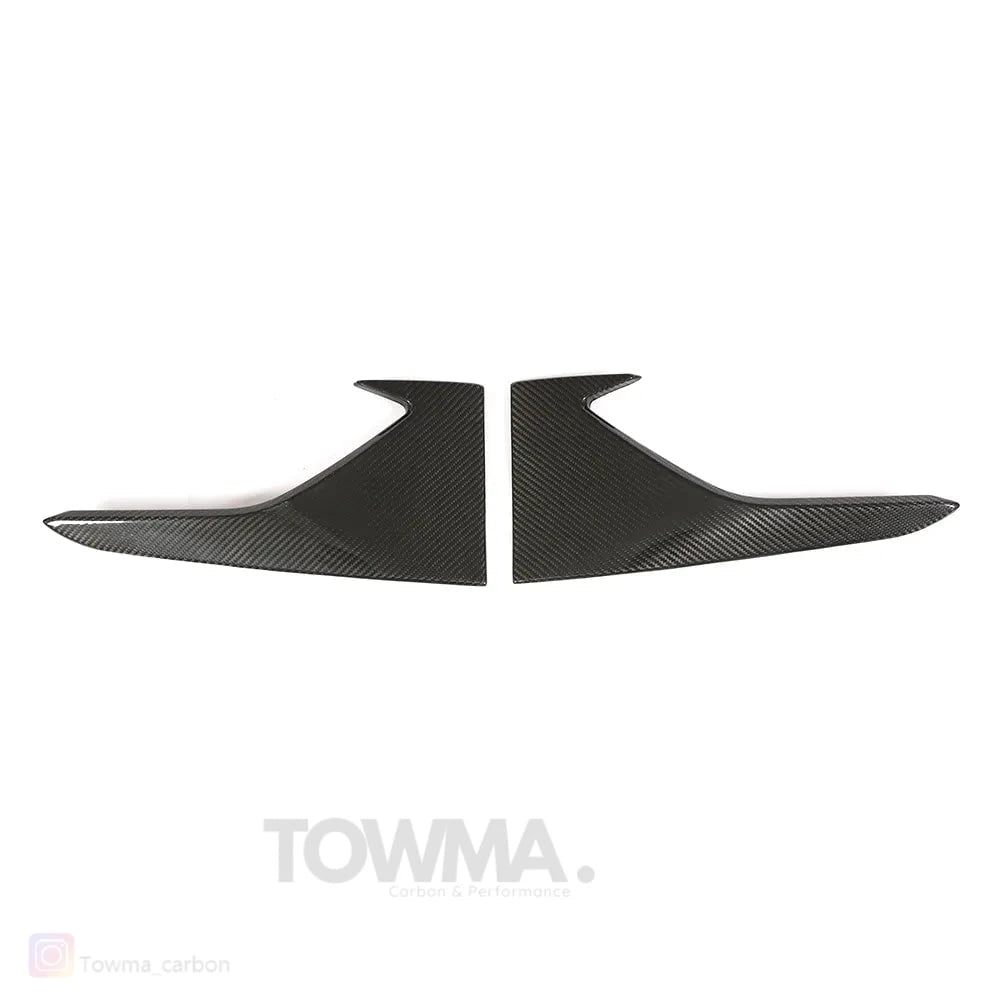 BMW M2 F87 Carbon voorbumper trims - #towmaperformanceparts#