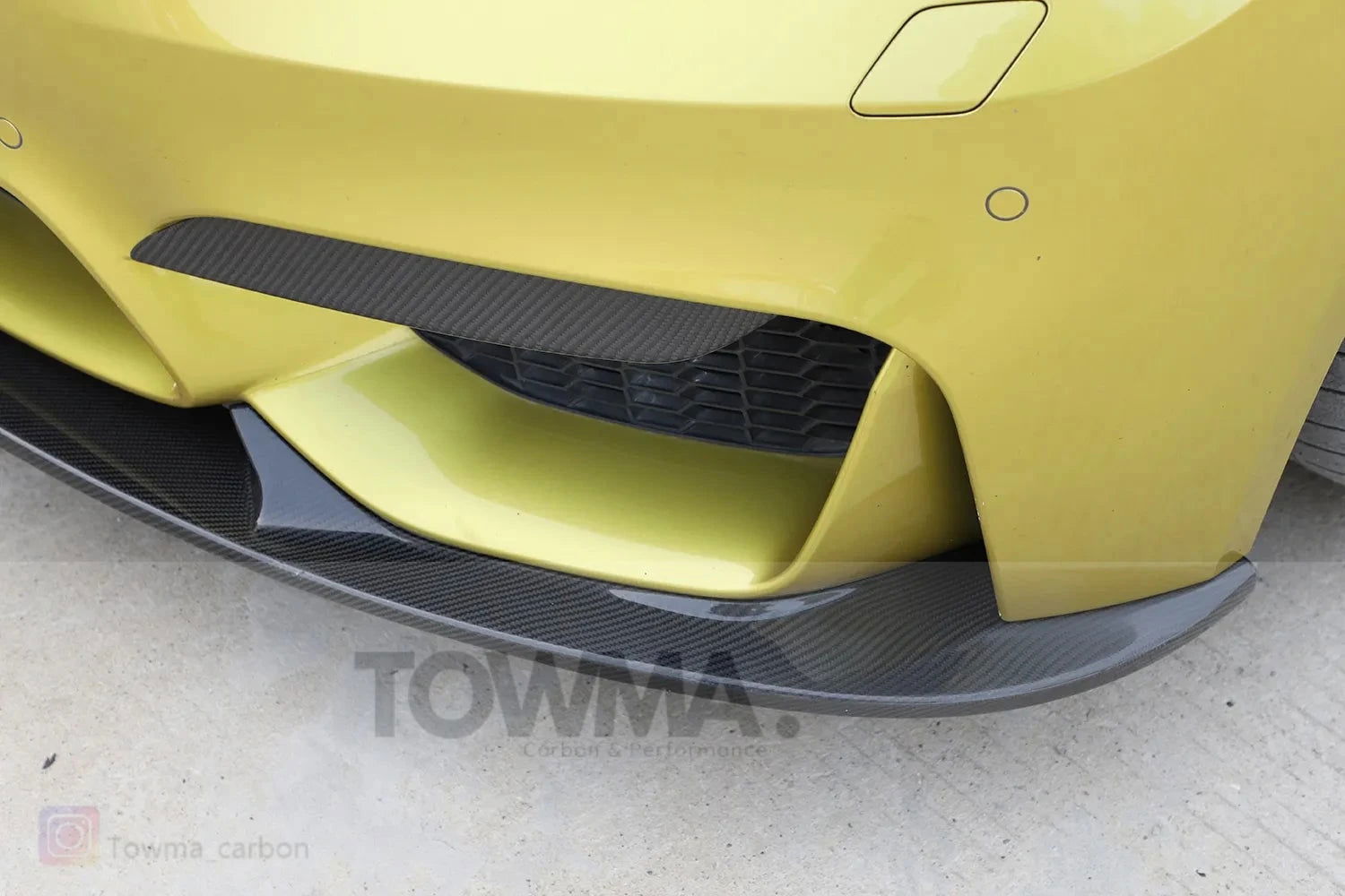 BMW M3/M4 F80/F82 Splitter Cover - #towmaperformanceparts#