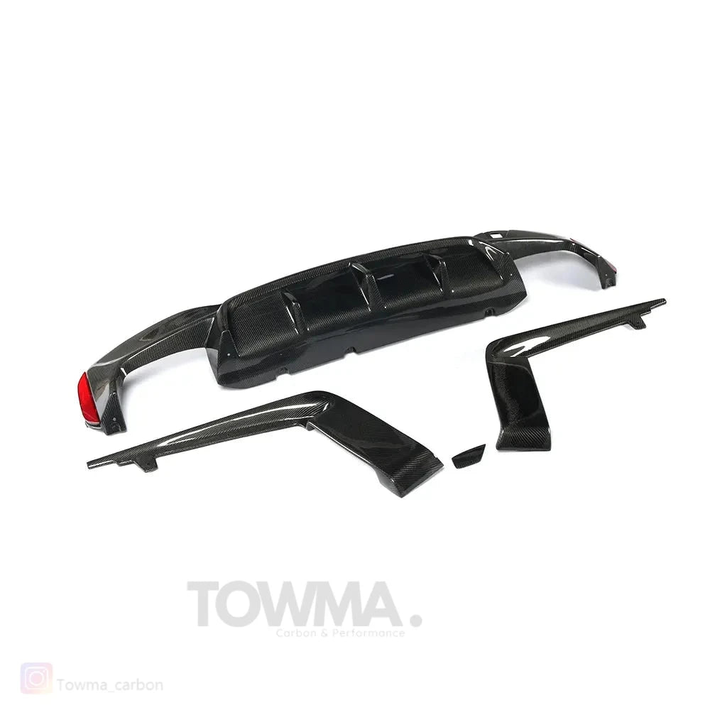 BMW M5 F90 Carbon diffuser - #towmaperformanceparts#
