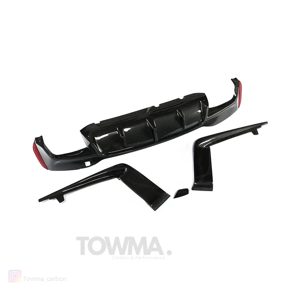 BMW M5 F90 Carbon diffuser - #towmaperformanceparts#
