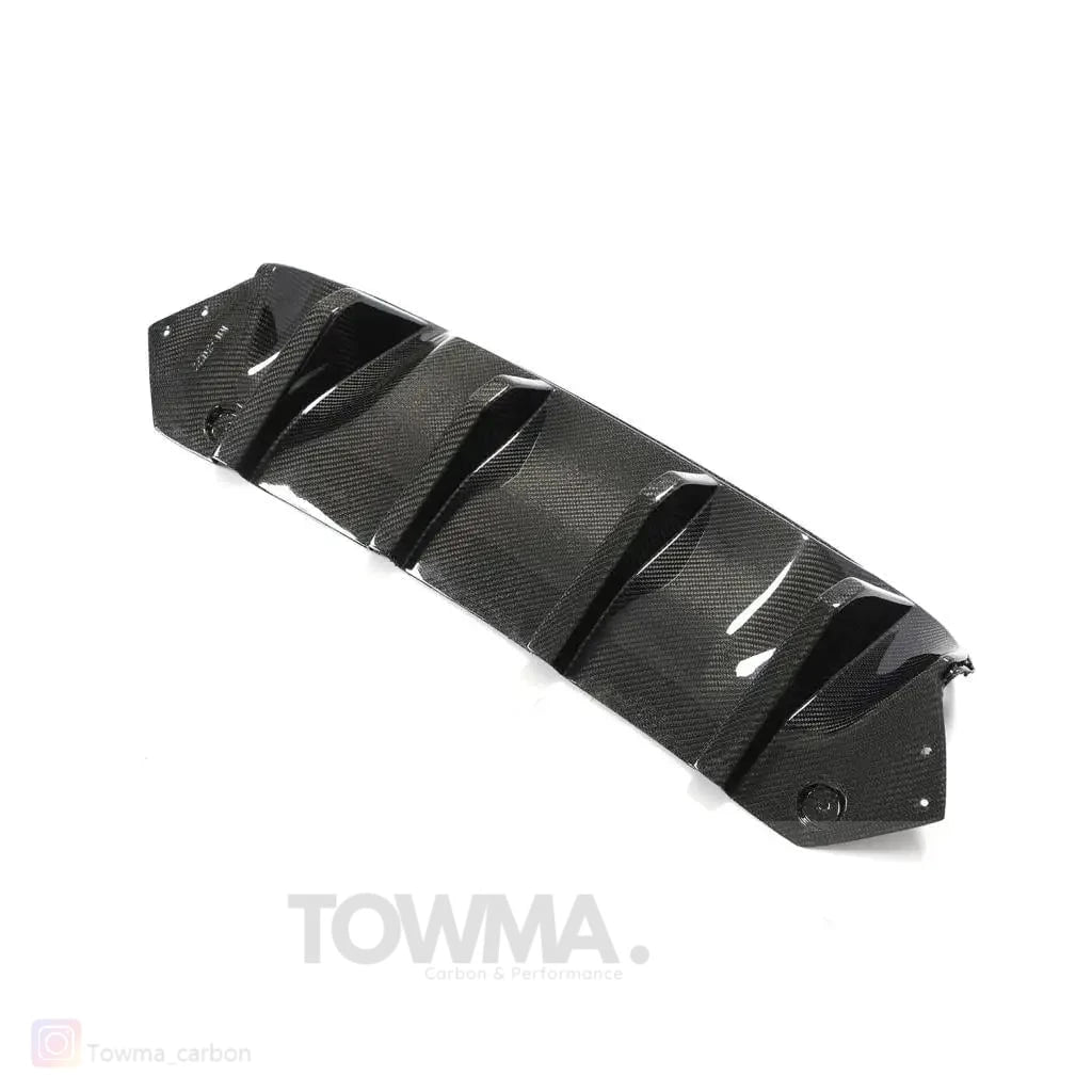 BMW M5 F90 Carbon performance diffuser - #towmaperformanceparts#