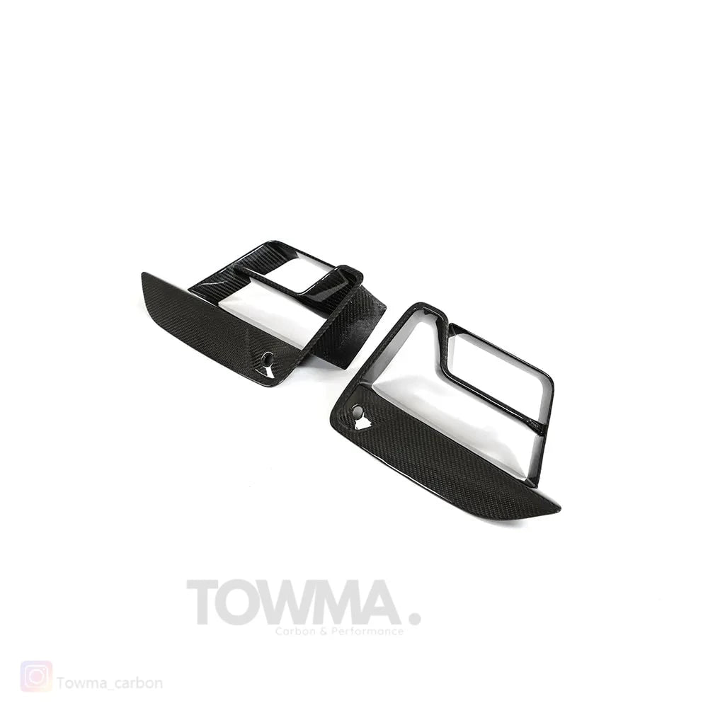 BMW M5 F90 LCI Carbon lucht happer cover - #towmaperformanceparts#