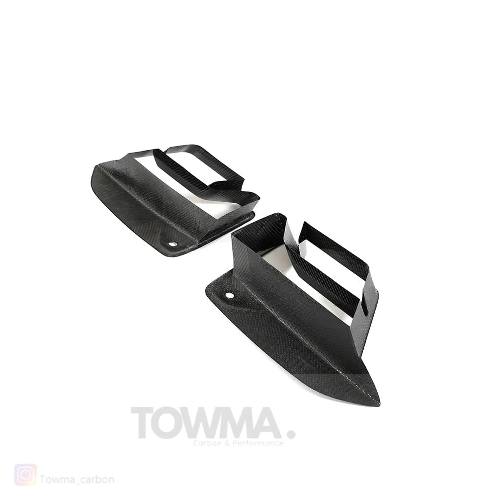 BMW M5 F90 LCI Carbon lucht happer cover - #towmaperformanceparts#