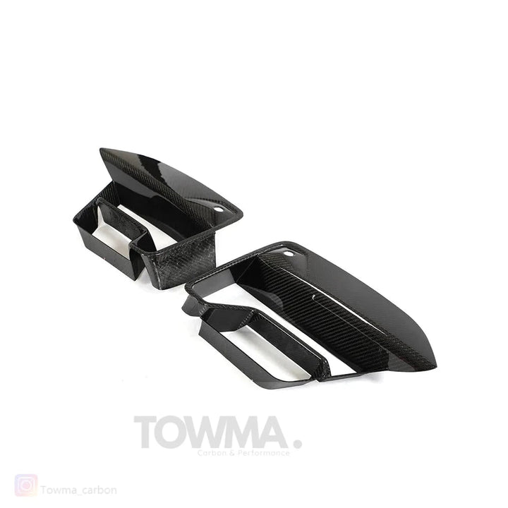 BMW M5 F90 LCI Carbon lucht happer cover - #towmaperformanceparts#