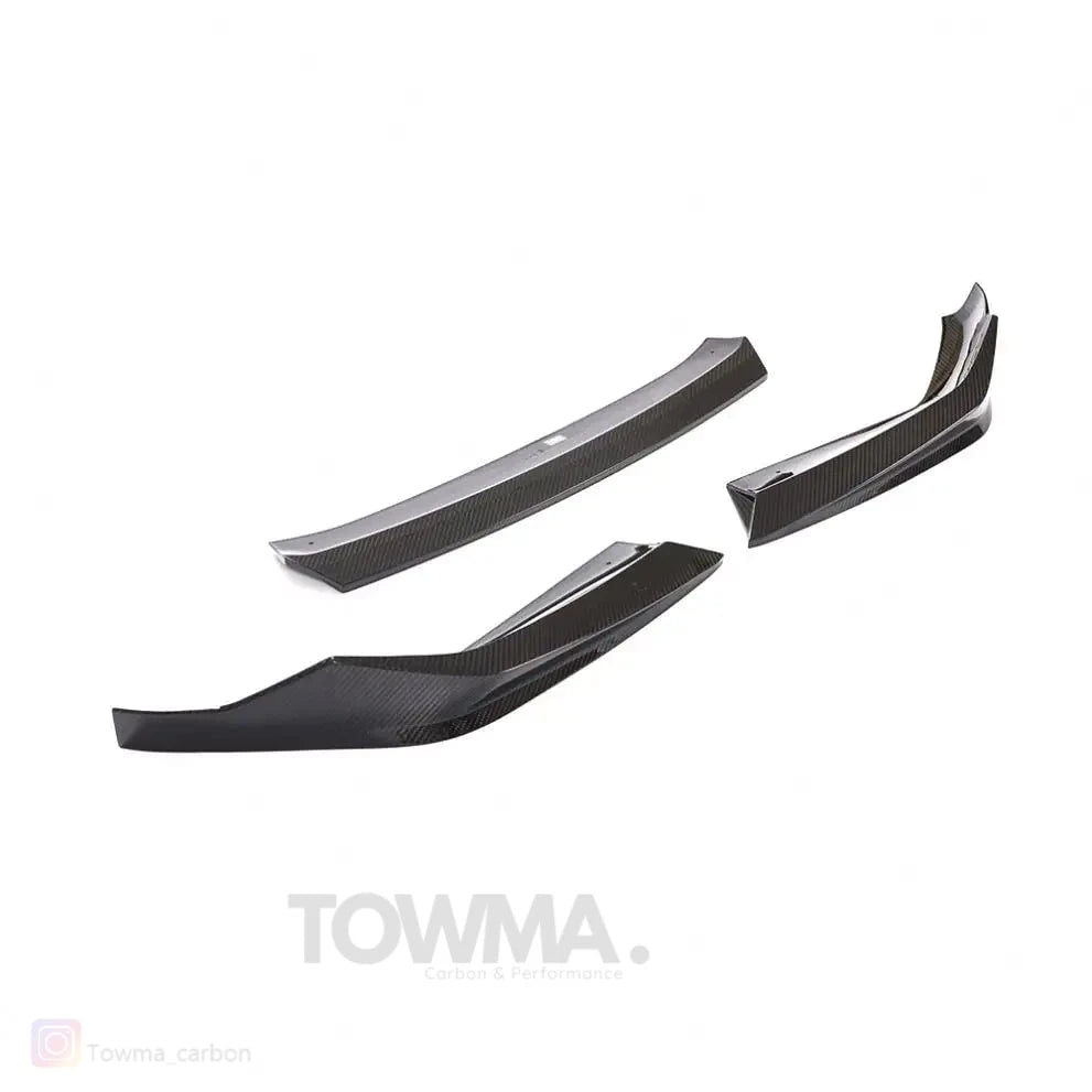 BMW M5 F90 LCI Carbon voorlip - #towmaperformanceparts#