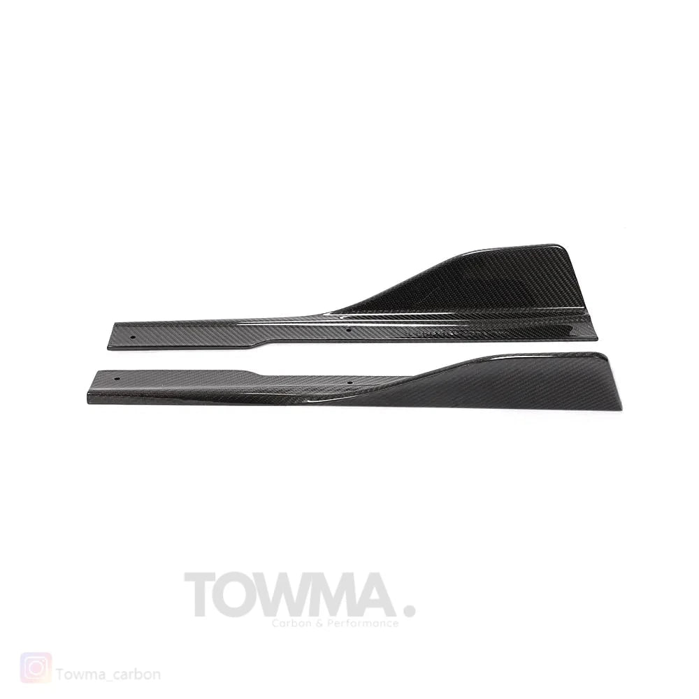 BMW M8 Carbon side skirts winglets - #towmaperformanceparts#