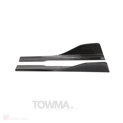 BMW M8 Carbon side skirts winglets - #towmaperformanceparts#