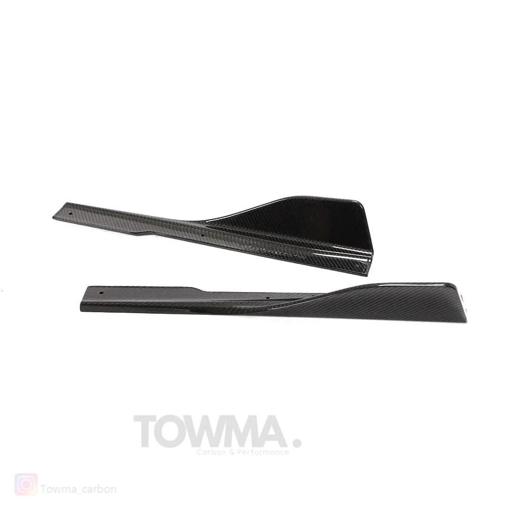BMW M8 Carbon side skirts winglets - #towmaperformanceparts#
