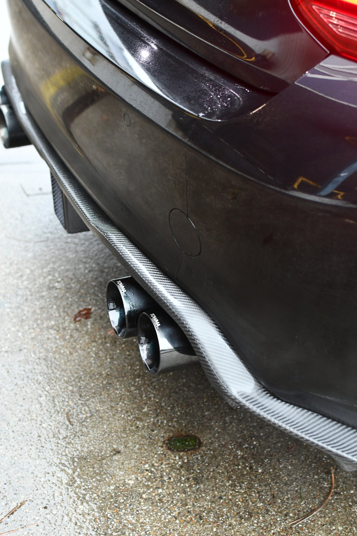 BMW M2 F87 Carbon diffuser with 3rd brake light