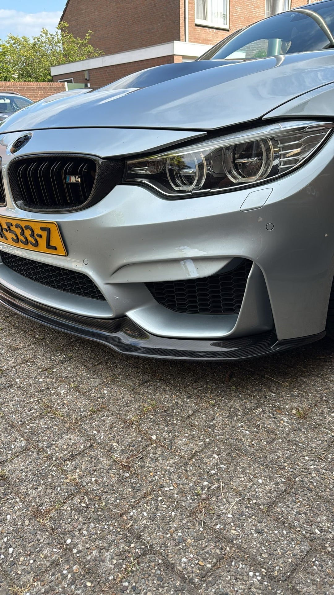 BMW M3/M4 F80/F82/F83 Carbon Fiber Vorsteiner front lip