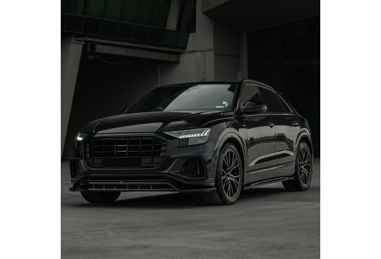 Audi Q8 S-Line & SQ8 MK1 Gloss Black front splitter