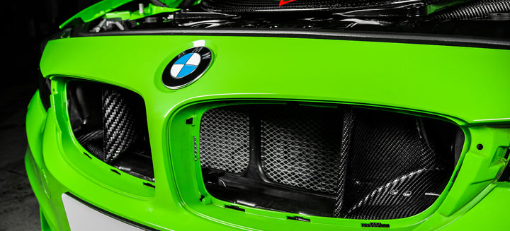 BMW F8X M3/M4 V2 Full Black Carbon intake with SEALED Carbon ducts