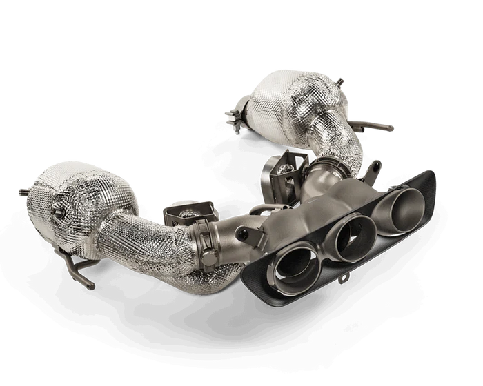 Akrapovič Slip-On Titanium Exhaust System for Ferrari 296 GTB