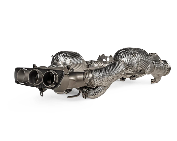 Akrapovič Slip-On Titanium Exhaust System for Ferrari 296 GTB