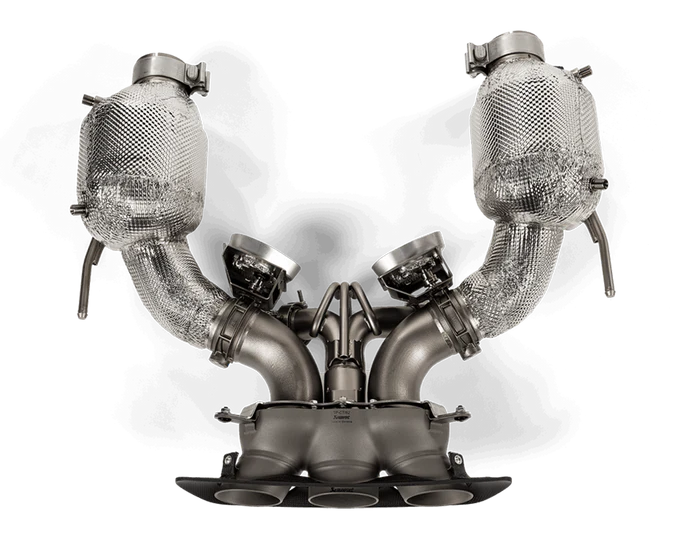 Akrapovič Slip-On Titanium Exhaust System for Ferrari 296 GTB