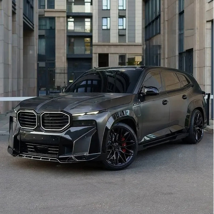 BMW XM Gloss black bodykit