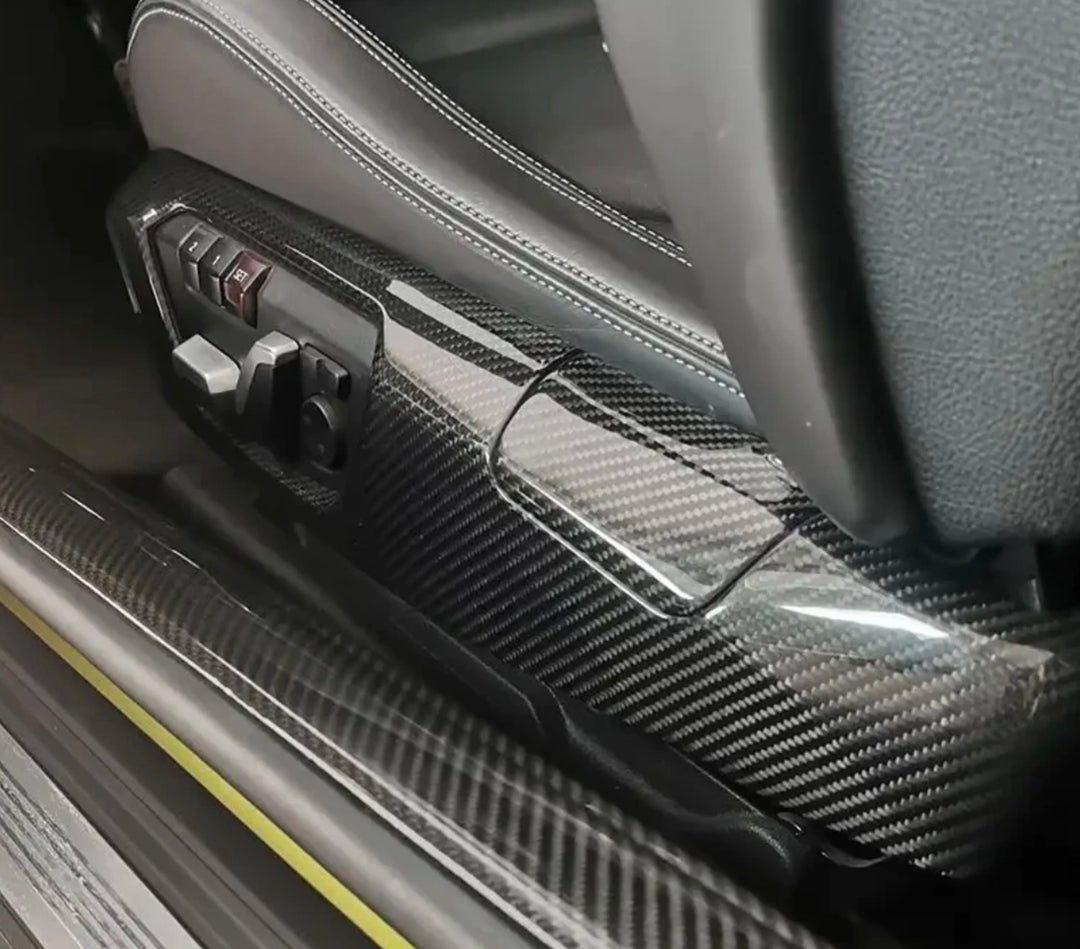 BMW 3 serie/M2/M3/M4 F80/F81/F82/F83/F87 Carbon Fiber Side Seat Cover