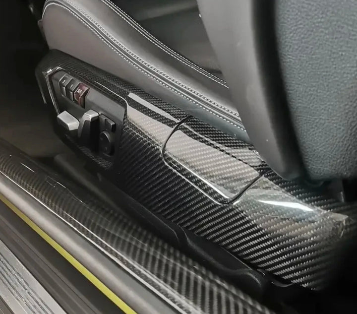 BMW 3 serie/M2/M3/M4 F80/F81/F82/F83/F87 Carbon Fiber Side Seat Cover