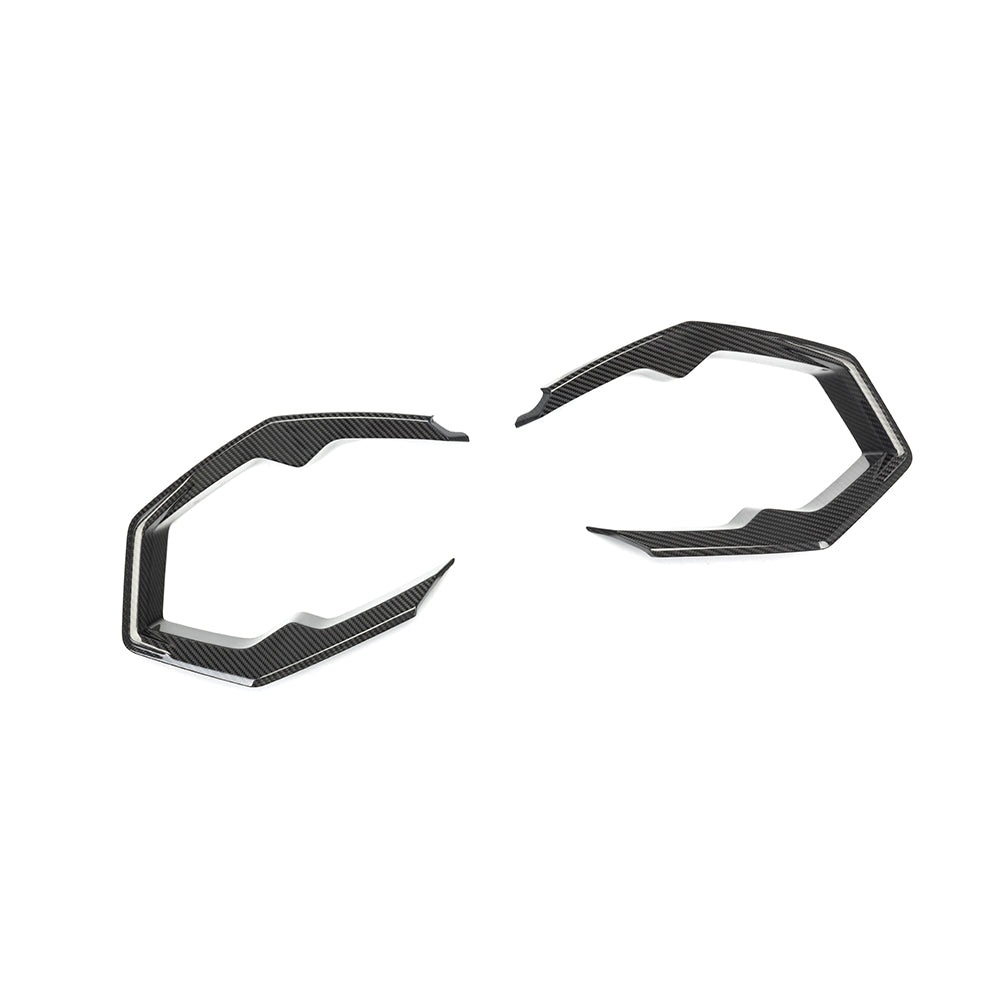 TOWMA. - SooQoo BMW XM G09 Carbon Fiber Exhaust Tip Trims