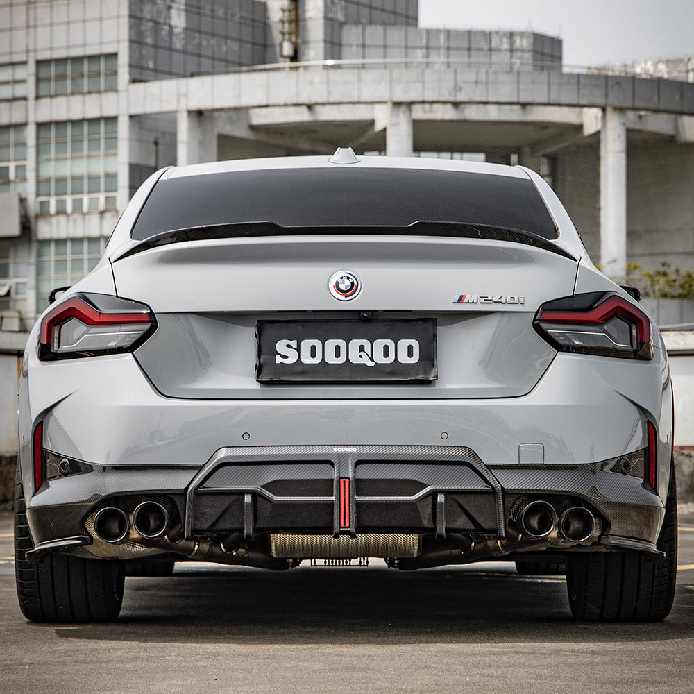 BMW 2 Series G42 Prepreg Carbon Fiber Rear Spats
