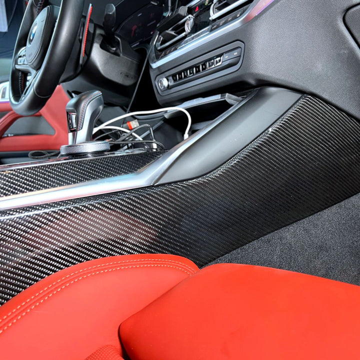 BMW M2/M3/M4 G80/G81/G82/G83G/G87 Prepreg Carbon Center Console Cover