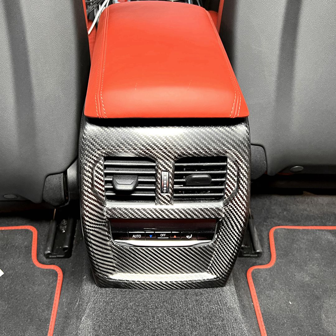BMW M2/M3/M4 G80/G81/G82/G83/G87 Prepreg Carbon Rear Aircon Vents Cover