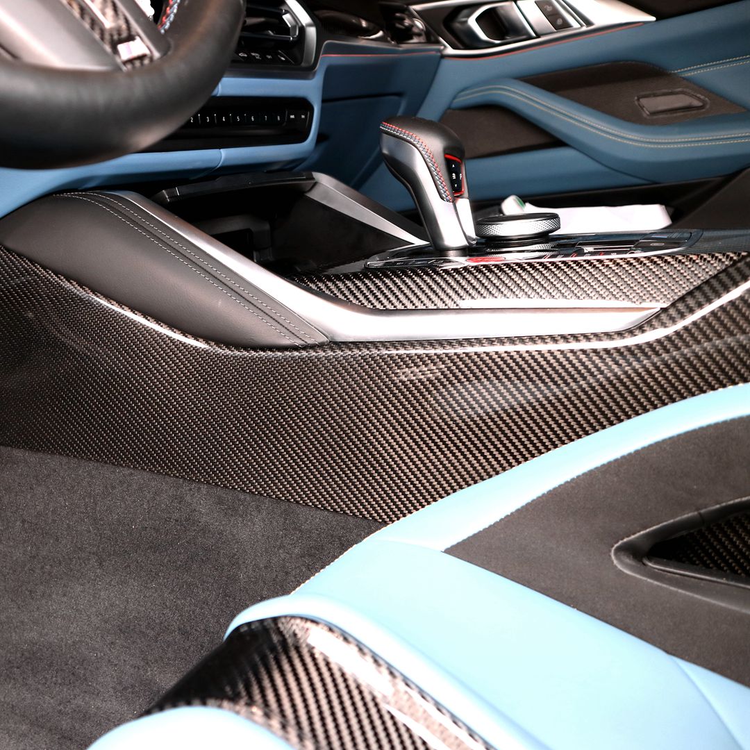 BMW M2/M3/M4 G80/G81/G82/G83G/G87 Prepreg Carbon Center Console Cover