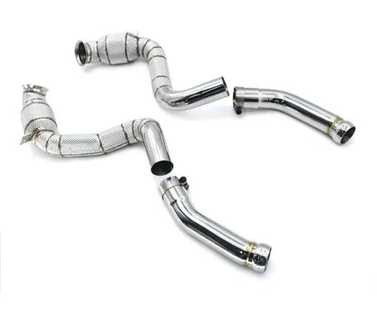 Mercedes-Benz W205 C63 AMG 4.0L Catless / High Flow Cat Downpipe