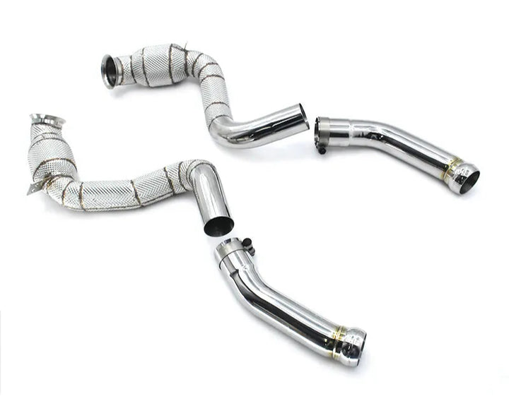 Mercedes-Benz W205 C63 AMG 4.0L Catless / High Flow Cat Downpipe