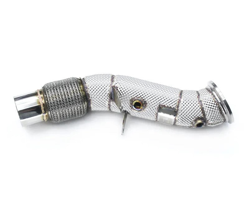 BMW B48 F&amp;G Chassis Downpipe – Konfiguration | Mit und ohne Katze