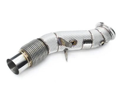 BMW B48 F&amp;G Chassis Downpipe – Konfiguration | Mit und ohne Katze