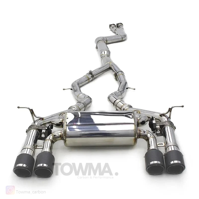 BMW M2|M3|M4 F80|F82|F87 Equal Length/Single Valved Exhaust System
