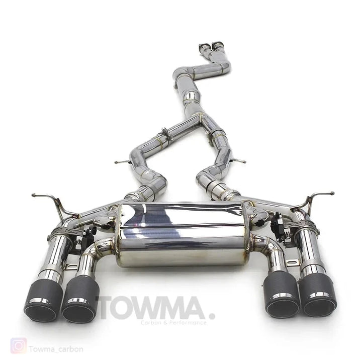 BMW M2|M3|M4 F80|F82|F87 Equal Length/Single Valved Exhaust System