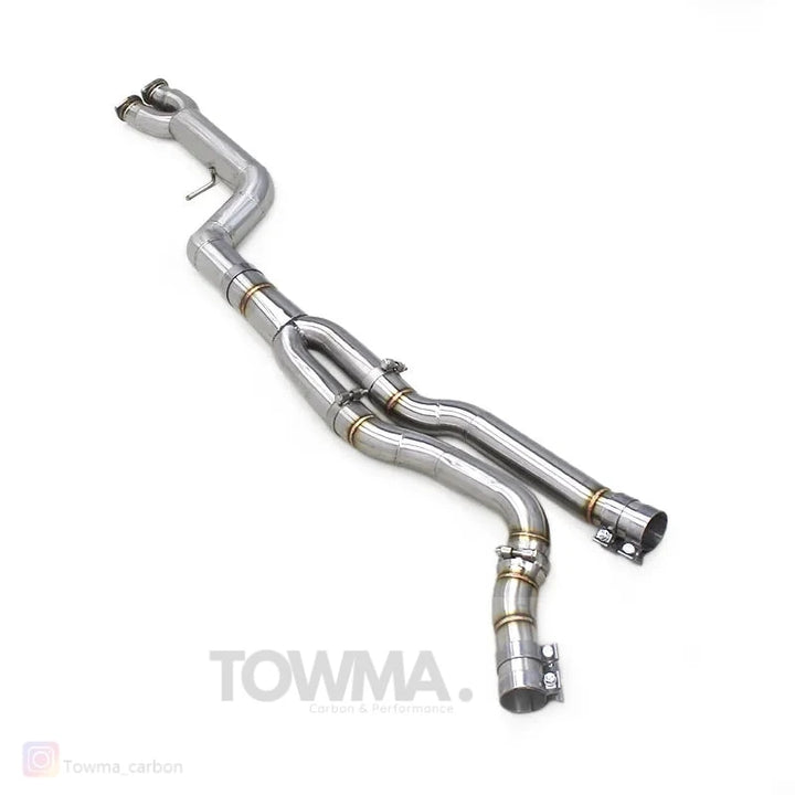 BMW M2 F87 Competition Equal Length/Single Midpipe