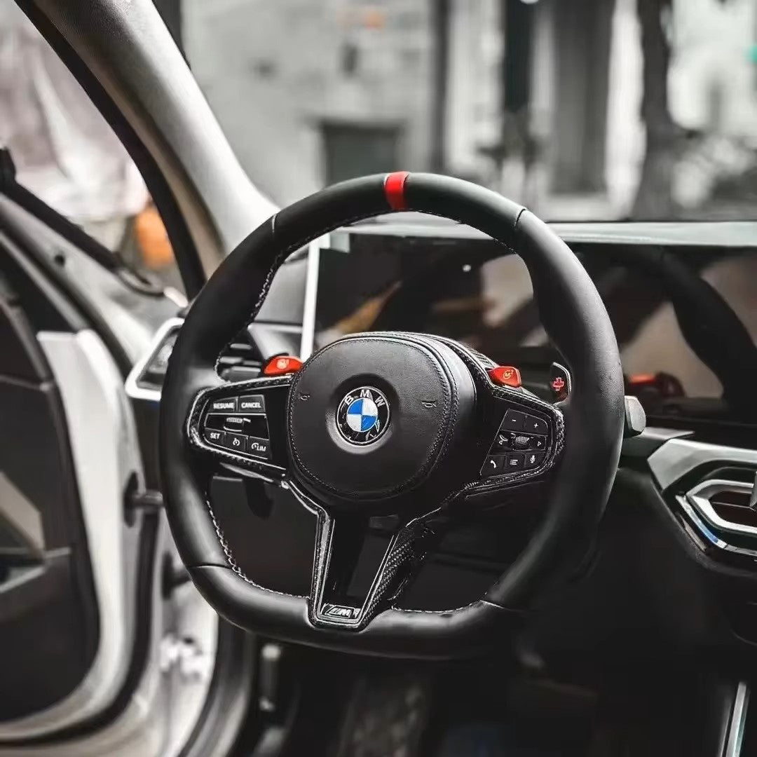 BMW GXX LCI Alcantara Flat Bottom Custom Stuurwiel | Volledig Personaliseerbaar