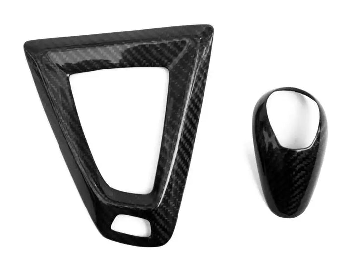 BMW M2/M3/M4 F80/F81/F82/F83/F87 Carbon Fiber Gear Surround & Gear Knob Set
