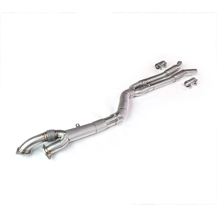 BMW M2|M3|M4 G80|G81|G82|G83|G87 Equal Length X pipe /Single Midpipe