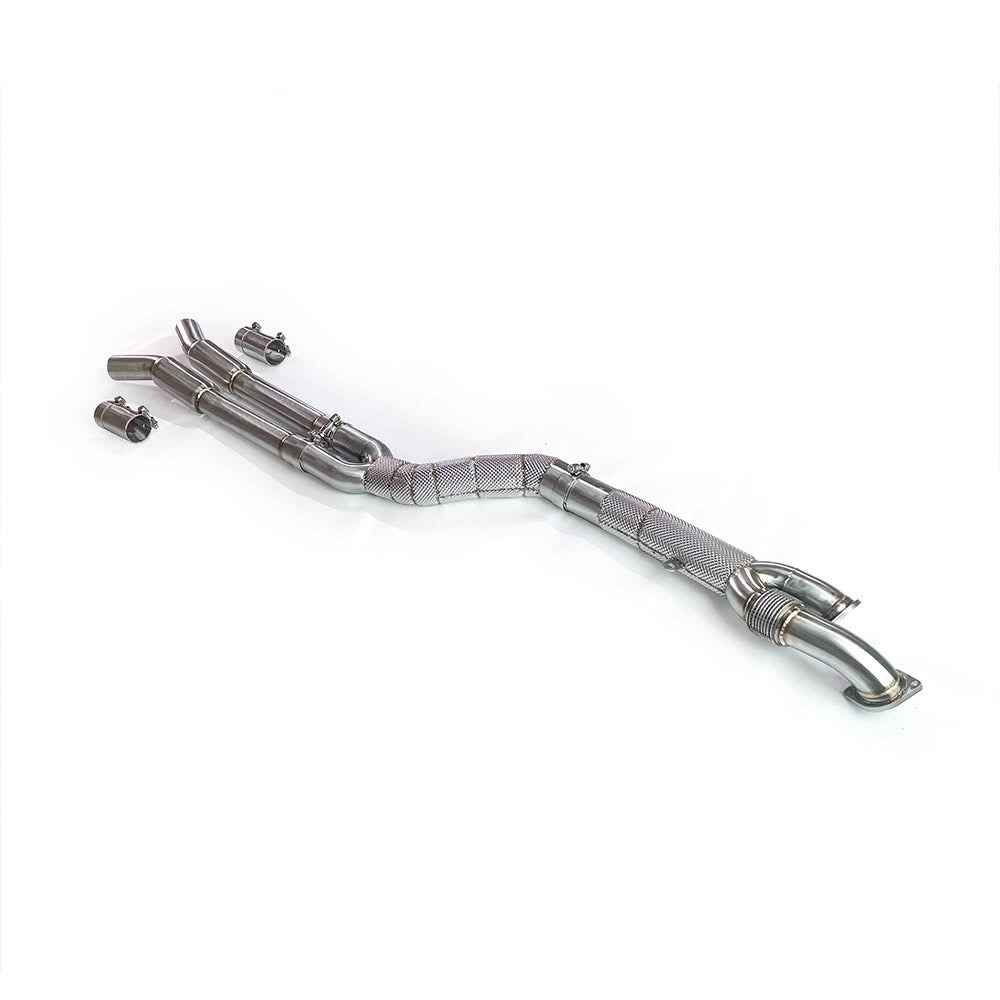 BMW M2|M3|M4 G80|G81|G82|G83|G87 Equal Length X pipe /Single Midpipe